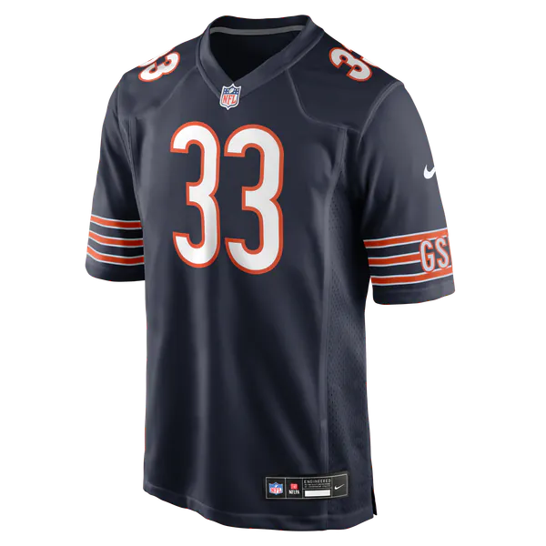 Keidron Smith Chicago Bears Official-Nike Team Game Jersey - Navy