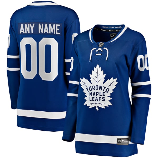 Teams Fans Shop Fanatics Women's Toronto Maple Leafs Home Breakaway Jersey - Blue