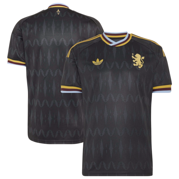 Aston Villa Official-Adidas 2026/27 Away Replica Jersey - Black