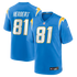 Patrick Herbert Los Angeles Chargers Official-Nike Team Game Jersey - Powder Blue