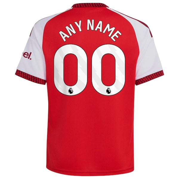 Official-Adidas Arsenal 2026/27 Home Replica Custom Youth Jersey Red