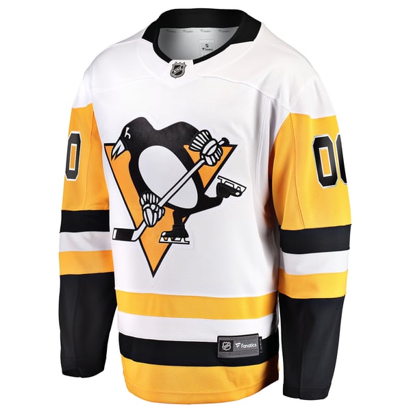 Teams Fans Shop Fanatics Pittsburgh Penguins Away Breakaway Jersey - White