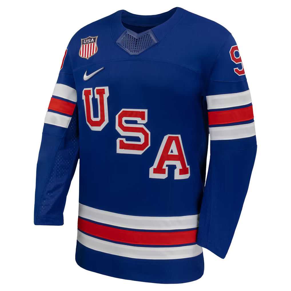Teams Fans Shop Nike Jack Eichel USA Hockey 2026 Home Replica Jersey