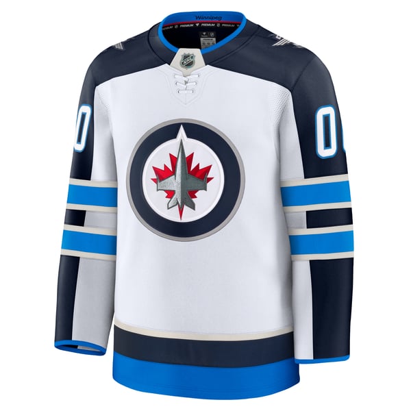 Teams Fans Shop Winnipeg Jets Fanatics Away Premium Custom Jersey White