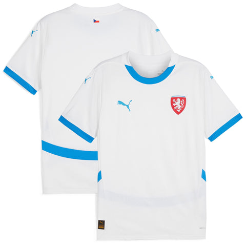 Czech Republic PUMA Away 2024/25 Custom Jersey - White