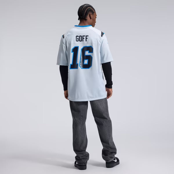 Jared Goff Detroit Lions Official-Nike 2026 Rivalries Collection Game Jersey - Silver