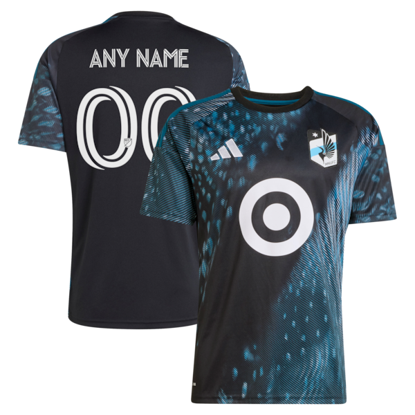 Official-Adidas Minnesota United FC 2026 The Decade Kit Replica Custom Jersey Black