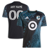 Official-Adidas Minnesota United FC 2026 The Decade Kit Replica Custom Jersey Black