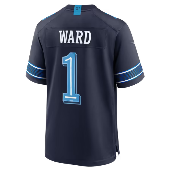 Cameron Ward Tennessee Titans Official-Nike 2026 Rivalries Collection Game Jersey - Navy