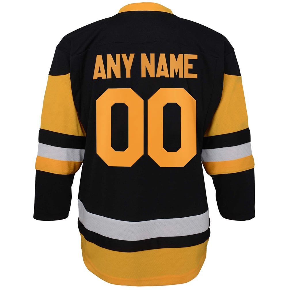 Teams Fans Shop Outerstuff Kids' Pittsburgh Penguins Home Replica Custom Jersey