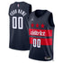 Teams Fans Shop Unisex Washington Wizards Jordan Brand Custom Swingman Jersey Navy
