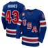Teams Fans Shop Nike Quinn Hughes US Hockey 2026 Home Jersey