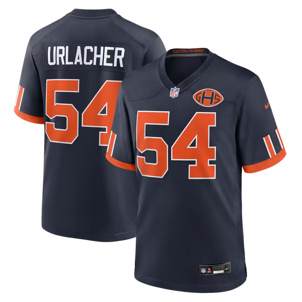 Brian Urlacher Chicago Bears Official-Nike 2026 Rivalries Collection Game Jersey - Navy