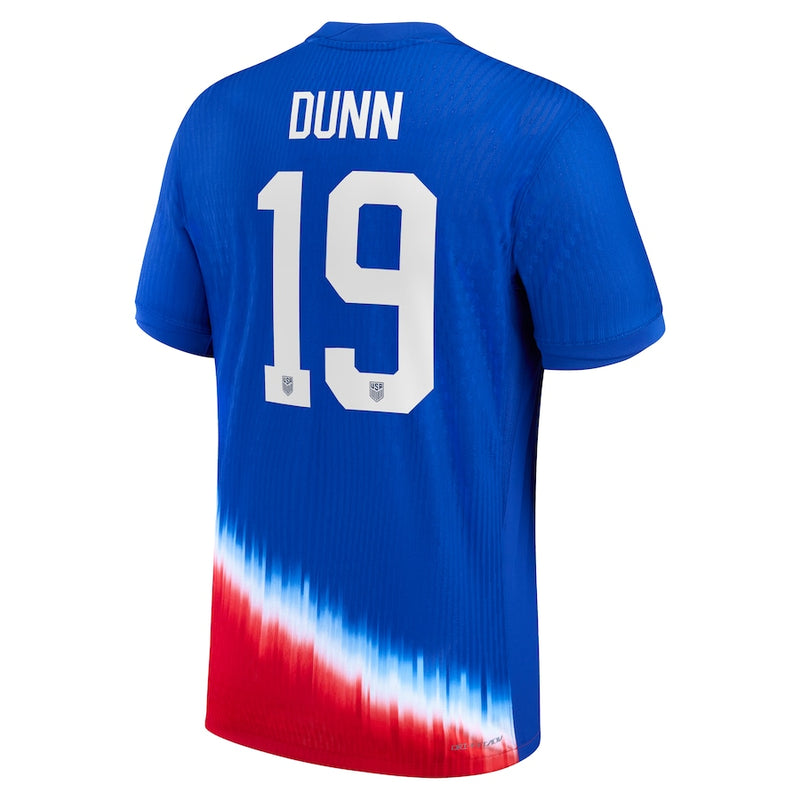 Crystal Dunn USWNT Nike 2024 Away Authentic Jersey - Royal