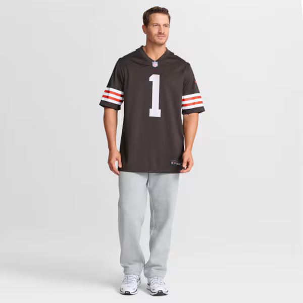 KC Concepcion Jr. Cleveland Browns Official-Nike Team Game Jersey - Brown