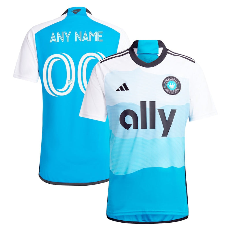 Charlotte FC adidas 2024 The Carolina Kit: Explore Custom  Jersey - Blue