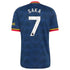 Bukayo Saka Arsenal Official-Adidas 2026/27 Away Replica Jersey - Navy