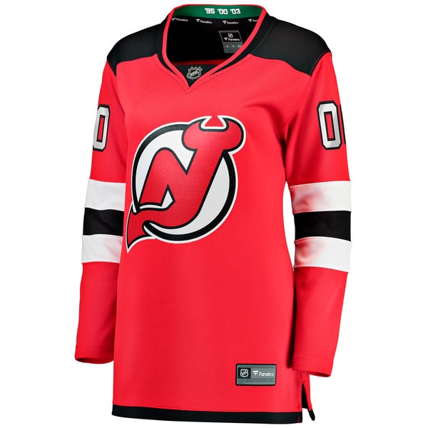 Teams Fans Shop Fanatics Women's New Jersey Devils Breakaway Jersey Red