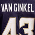 Andrew Van Ginkel Minnesota Vikings Official-Nike 2026 Rivalries Collection Game Jersey - Purple
