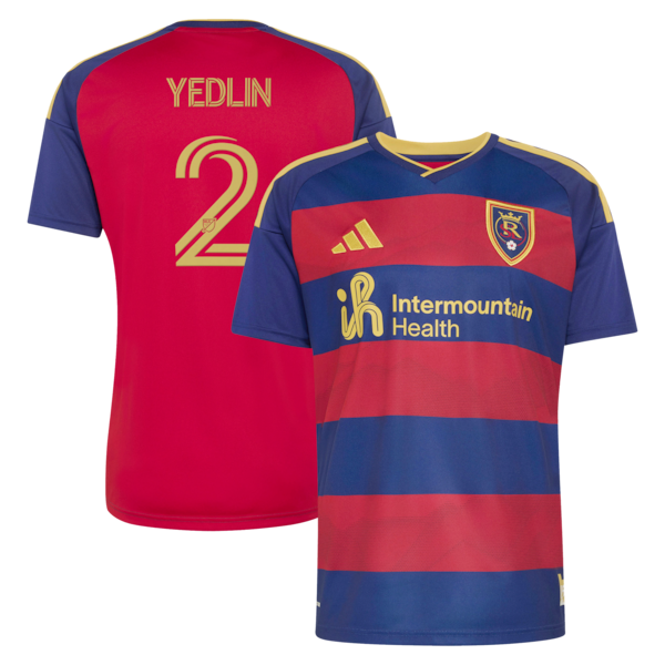 Official-Adidas DeAndre Yedlin Real Salt Lake 2026 The Switchback Replica Jersey Red