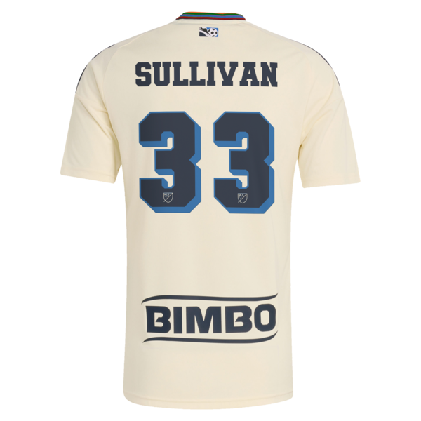 Quinn Sullivan Philadelphia Union Official-Adidas 2026 Archive Replica Jersey - Tan
