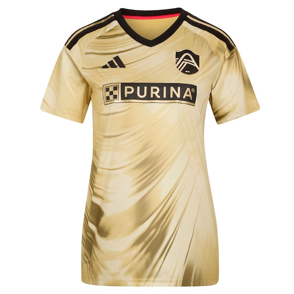 Official-Adidas St. Louis CITY SC Women's 2026 The Tina Turner Kit Replica Custom Jersey Yellow