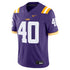 Whit Weeks LSU Tigers Official-Nike Home Game Jersey - Purple