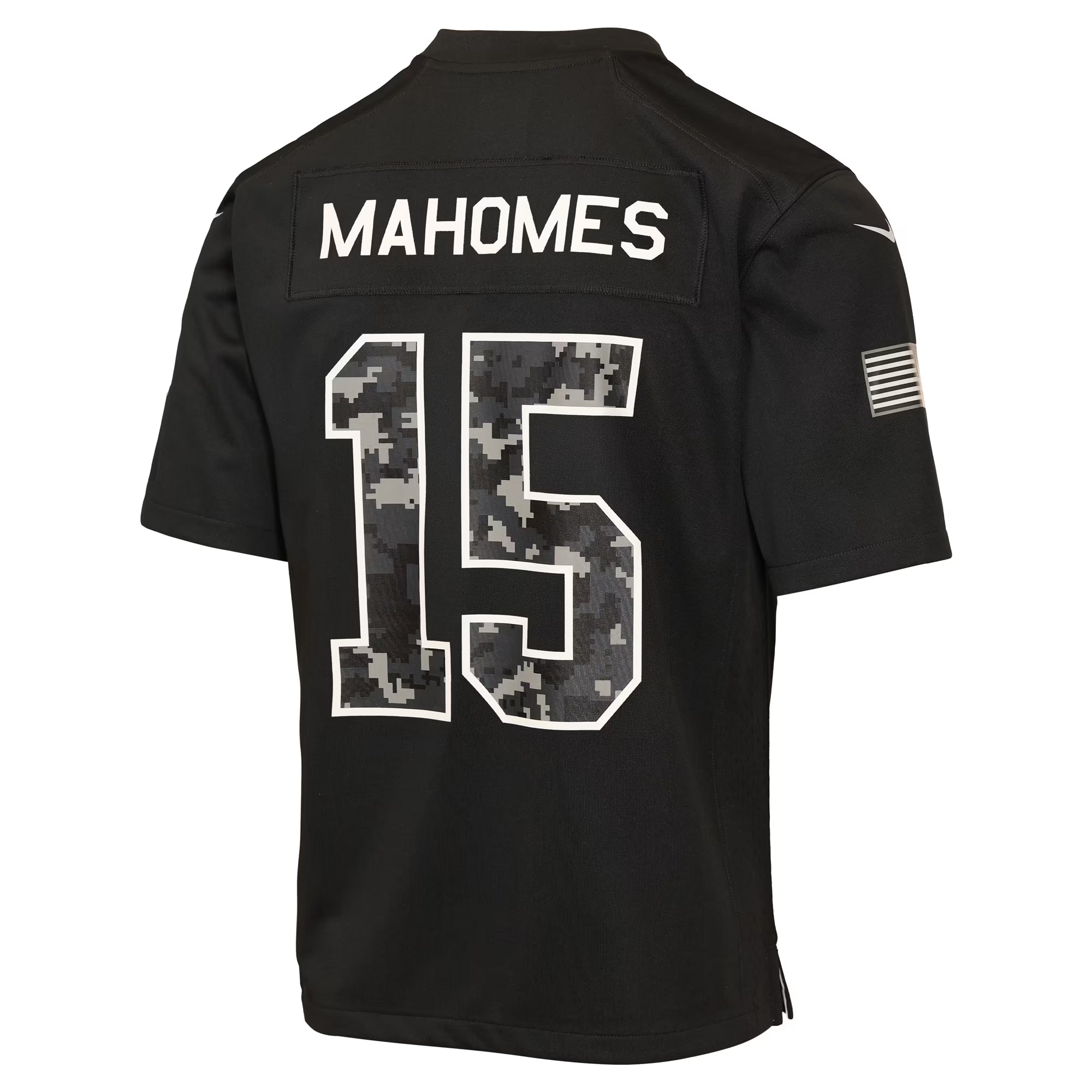 Patrick Mahomes Kansas City Chiefs Official-Nike Youth 2026 Salute to Service Game Jersey - Black