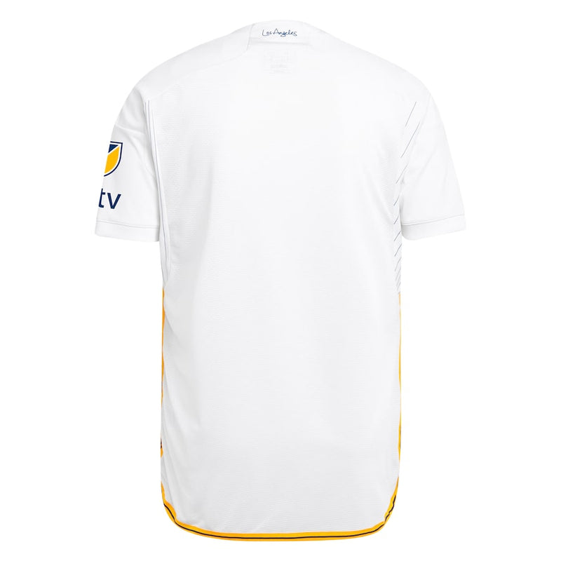 LA Galaxy adidas 2024 Angeleno Kit Authentic Jersey - White