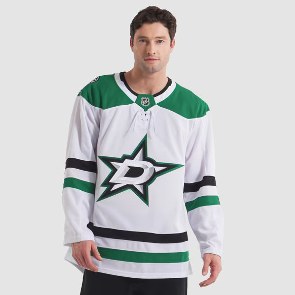 Teams Fans Shop Dallas Stars Fanatics Away Premium Custom Jersey - White