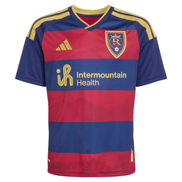 Official-Adidas Real Salt Lake Youth 2026 The Switchback Replica Custom Jersey Red