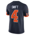 D'Andre Swift Chicago Bears Official-Nike 2026 Rivalries Collection Stitched Limited Jersey - Navy