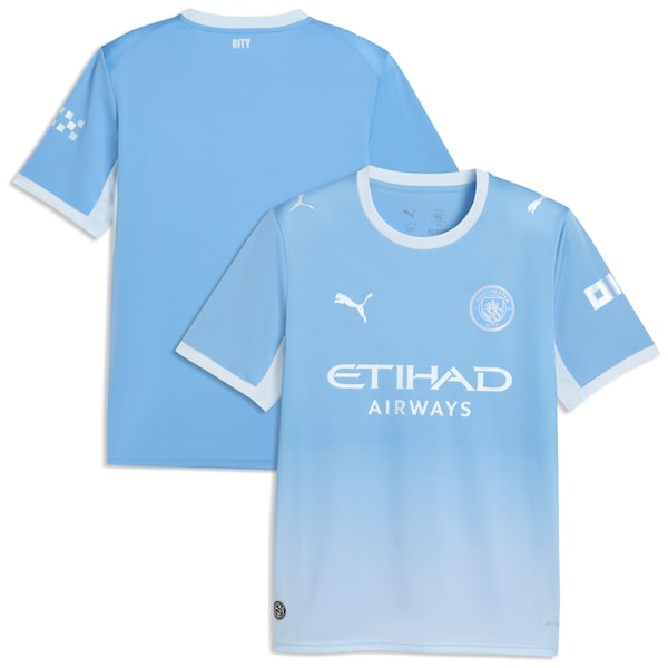 Official-Puma Manchester City 2026/27 Home Replica Jersey Light Blue