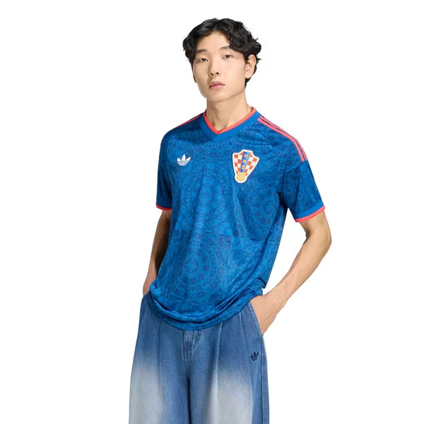 Croatia National Team Official-Adidas 2027 Away Replica Jersey - Blue