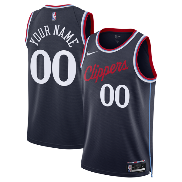 Teams Fans Shop Nike Unisex LA Clippers Swingman Custom Jersey Icon Edition