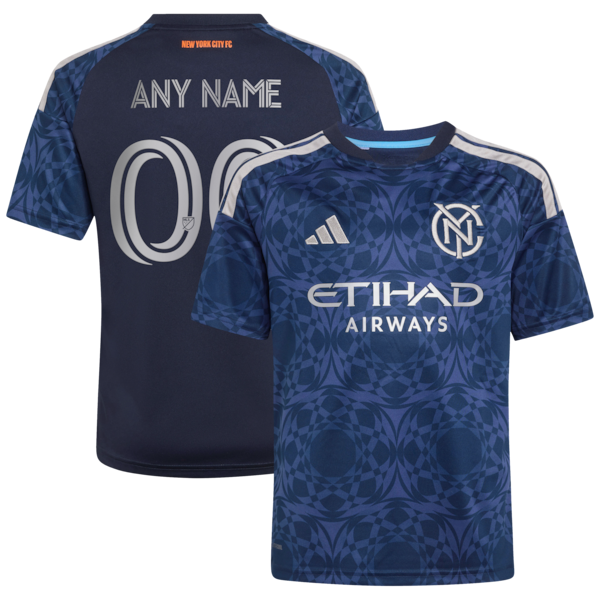 Official-Adidas Maximiliano Moralez New York City FC 2026 The All Nations Kit Replica Jersey Blue