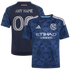 Official-Adidas Maximiliano Moralez New York City FC 2026 The All Nations Kit Replica Jersey Blue