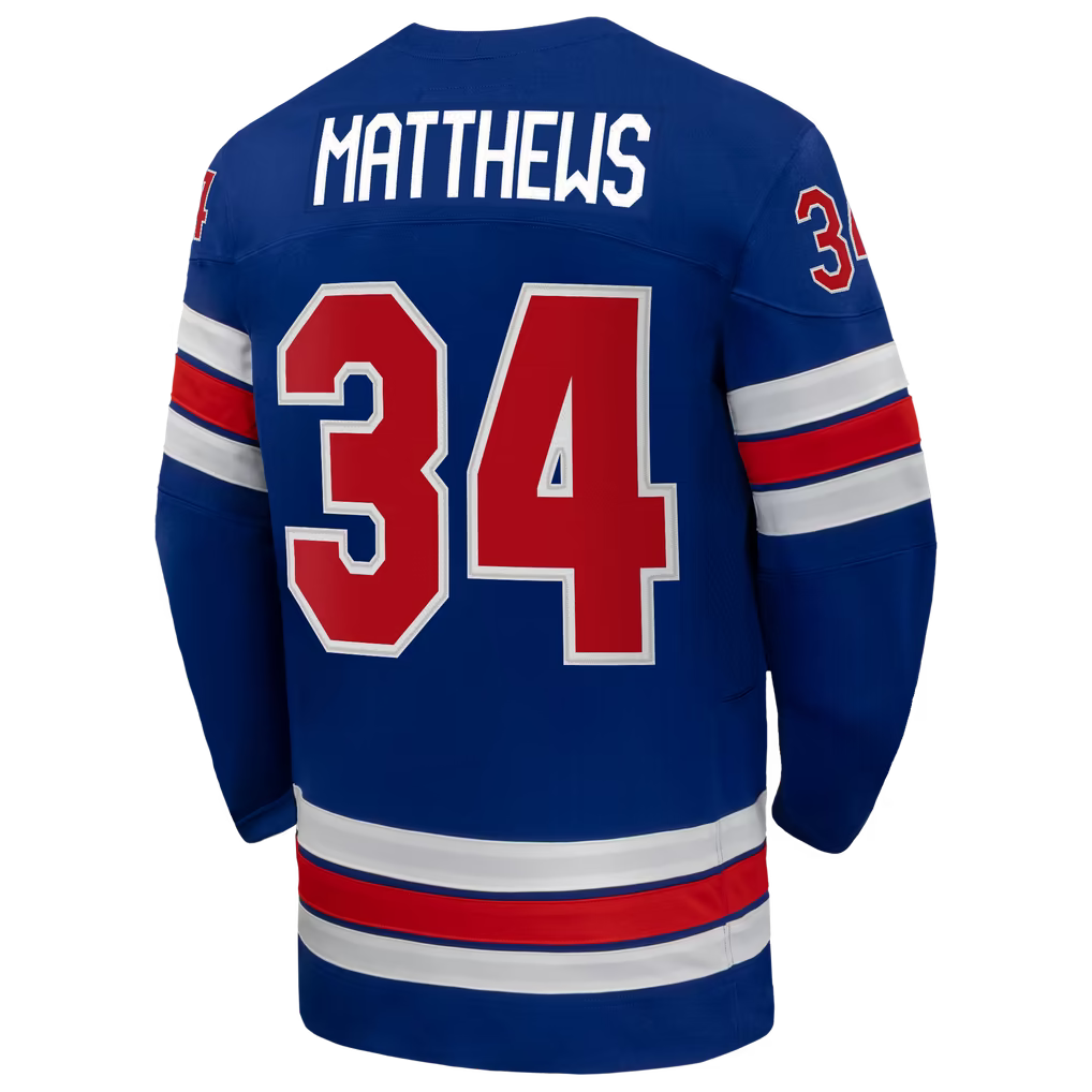 Teams Fans Shop Nike US Hockey 2026 Auston Matthews Home Replica Jersey