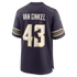Andrew Van Ginkel Minnesota Vikings Official-Nike 2026 Rivalries Collection Game Jersey - Purple