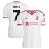Florian Wirtz Liverpool Official-Adidas 2026/27 Away Replica Jersey - White