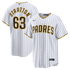 Hunter Stratton San Diego Padres Official-Nike Home Replica Jersey - White