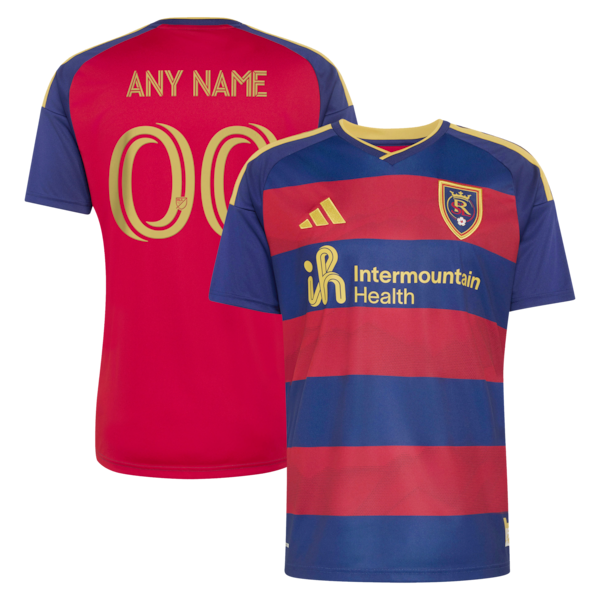 Official-Adidas Real Salt Lake 2026 The Switchback Replica Custom Jersey Red