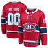 Teams Fans Shop Montreal Canadiens Fanatics Home Breakaway Custom Jersey Red