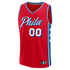 Teams Fans Shop Philadelphia 76ers Fanatics Fast Break Jersey - Red