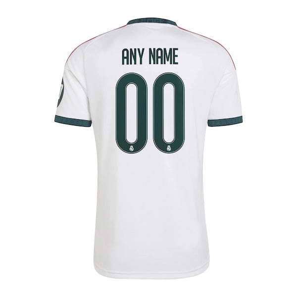 Official-Adidas Real Madrid 2026/27 Home Replica Custom Jersey White