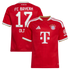 Official-Adidas Michael Olise Bayern Munich 2026/27 Home Replica Youth Jersey Red