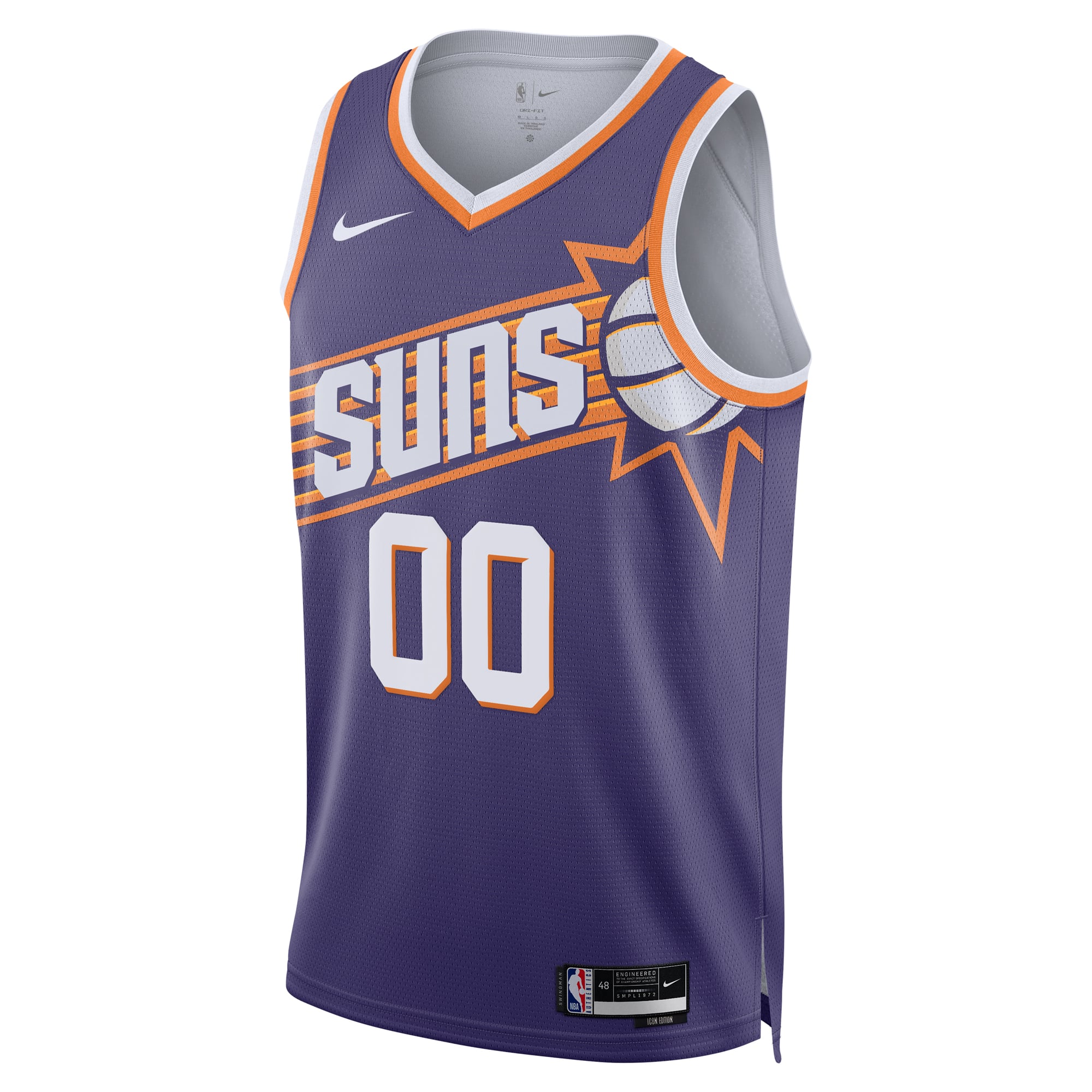 Teams Fans Shop Nike Unisex Phoenix Suns Swingman Jersey Purple