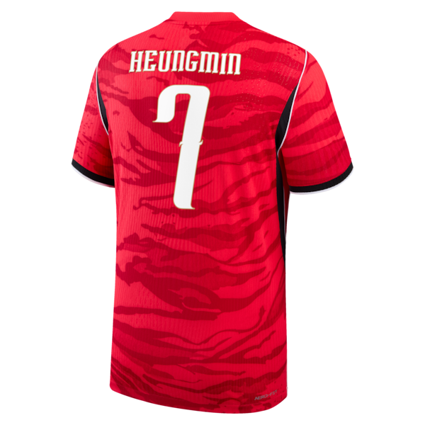 Official-nike Son Heung-Min South Korea National Team 2026 Home Match Authentic Jersey Red