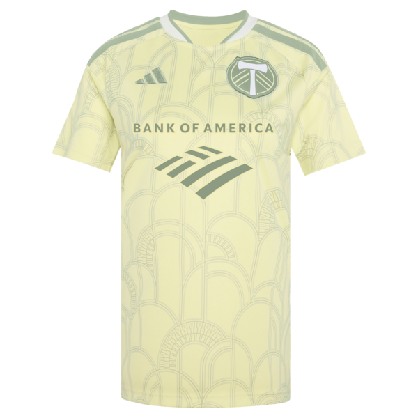 Official-Adidas Portland Timbers 2026 Civic Stadium Kit Replica Custom Jersey Yellow
