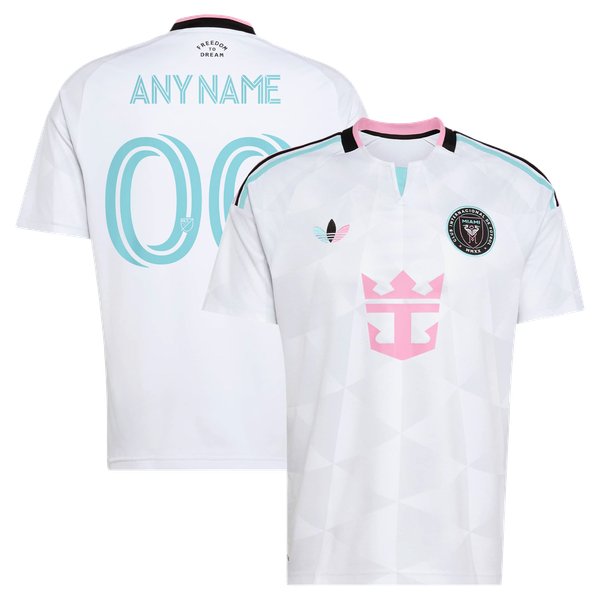 Inter Miami CF Official-Adidas 2026 Third Replica Custom Jersey - White